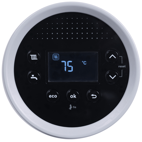 boiler pressure display